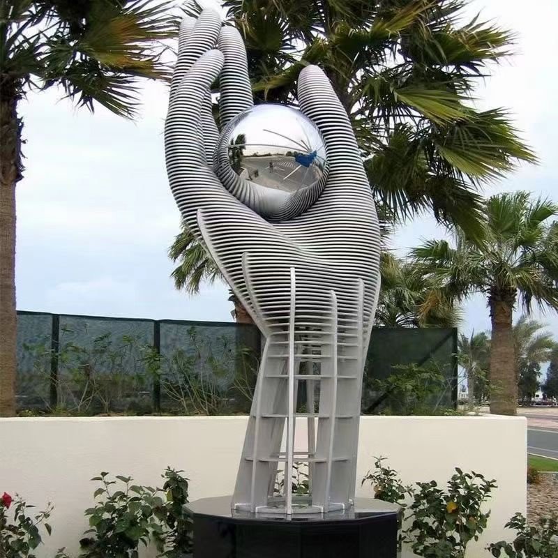 Large Stainless Steel Sculpture best